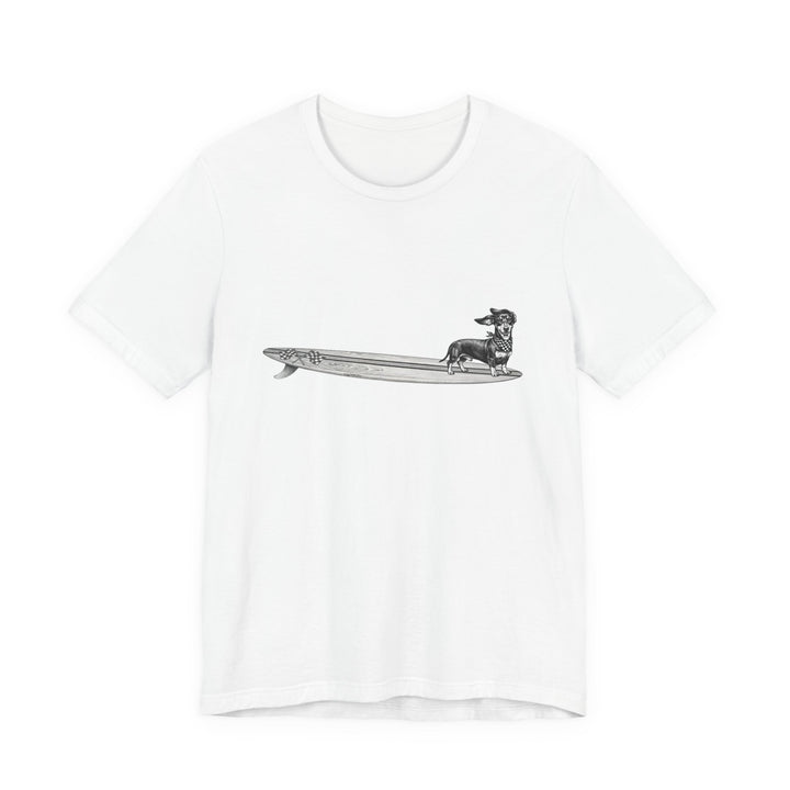 Dachshund Racing Flags T-shirt