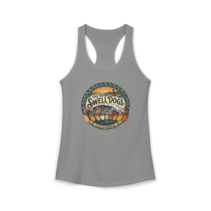 The Swell Dogs California Color Collection Racerback Tank