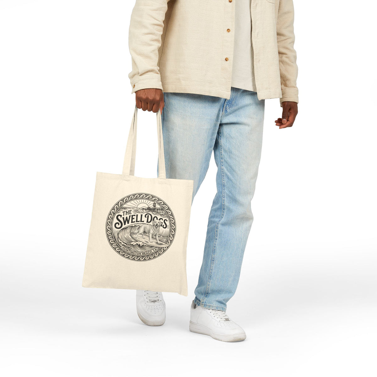 Golden Retriever Swell Dogs Beach Tote