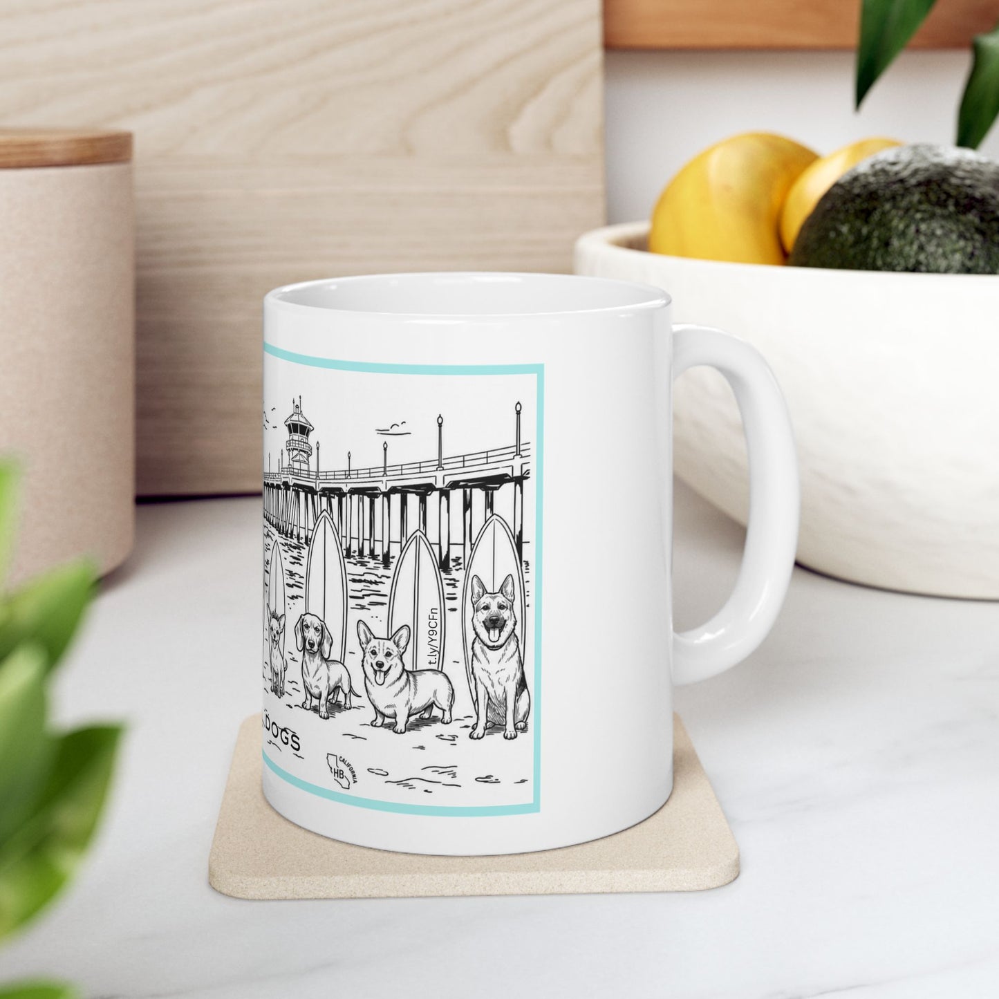 The Swell Dogs Heat One 11 oz Coffee Mug