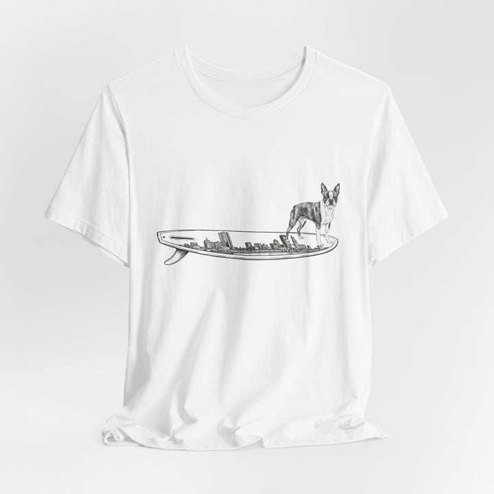 Boston Terrier Boston Skyline T-Shirt