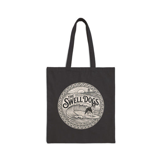 Boston Terrier  Swell Dogs Beach Tote