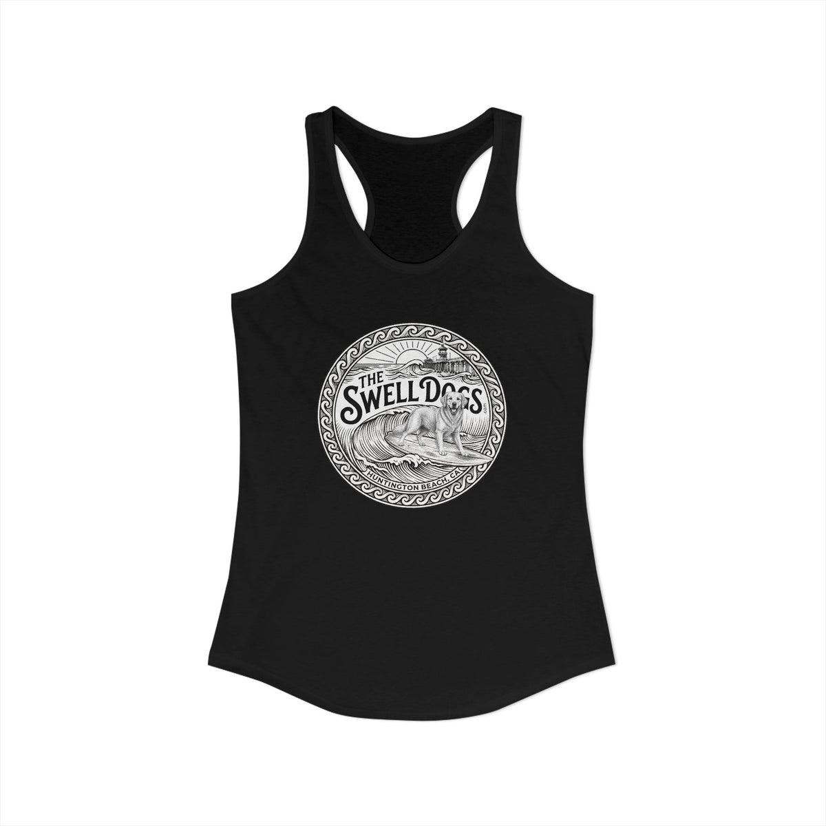 Golden Retriever Swell Dogs Racerback Tank