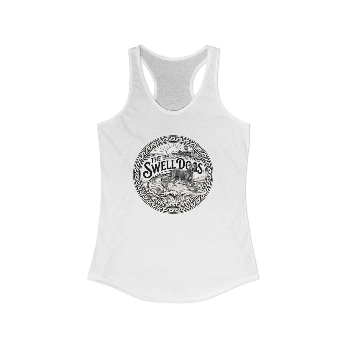 Great Dane Swell Dogs Racerback Tank