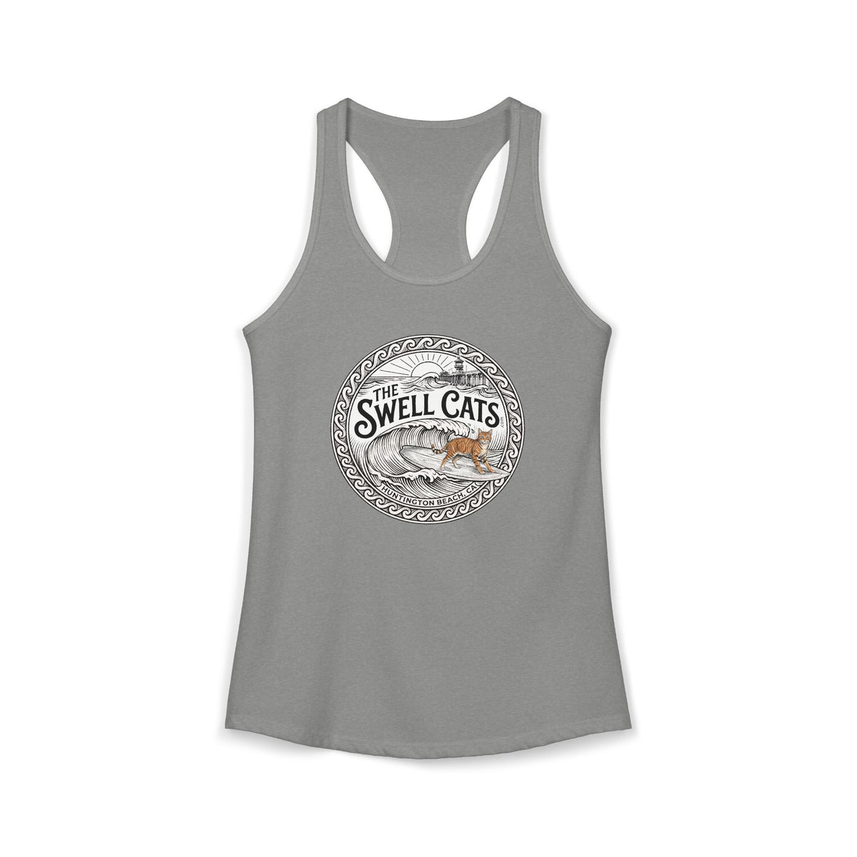 Tabby Swell Cats Racerback Tank