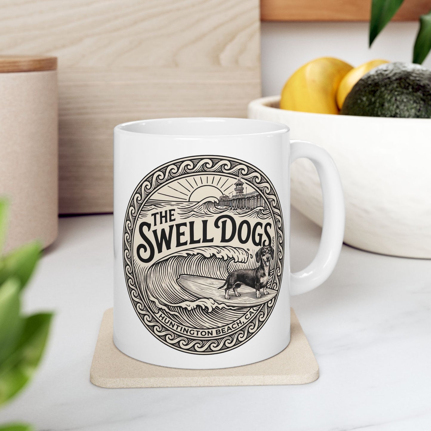 Dachshund Swell Dogs 11 oz Coffee Mug