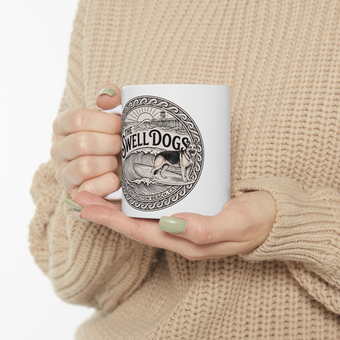 German Shepherd Swell Dogs 11oz Coffee Mug