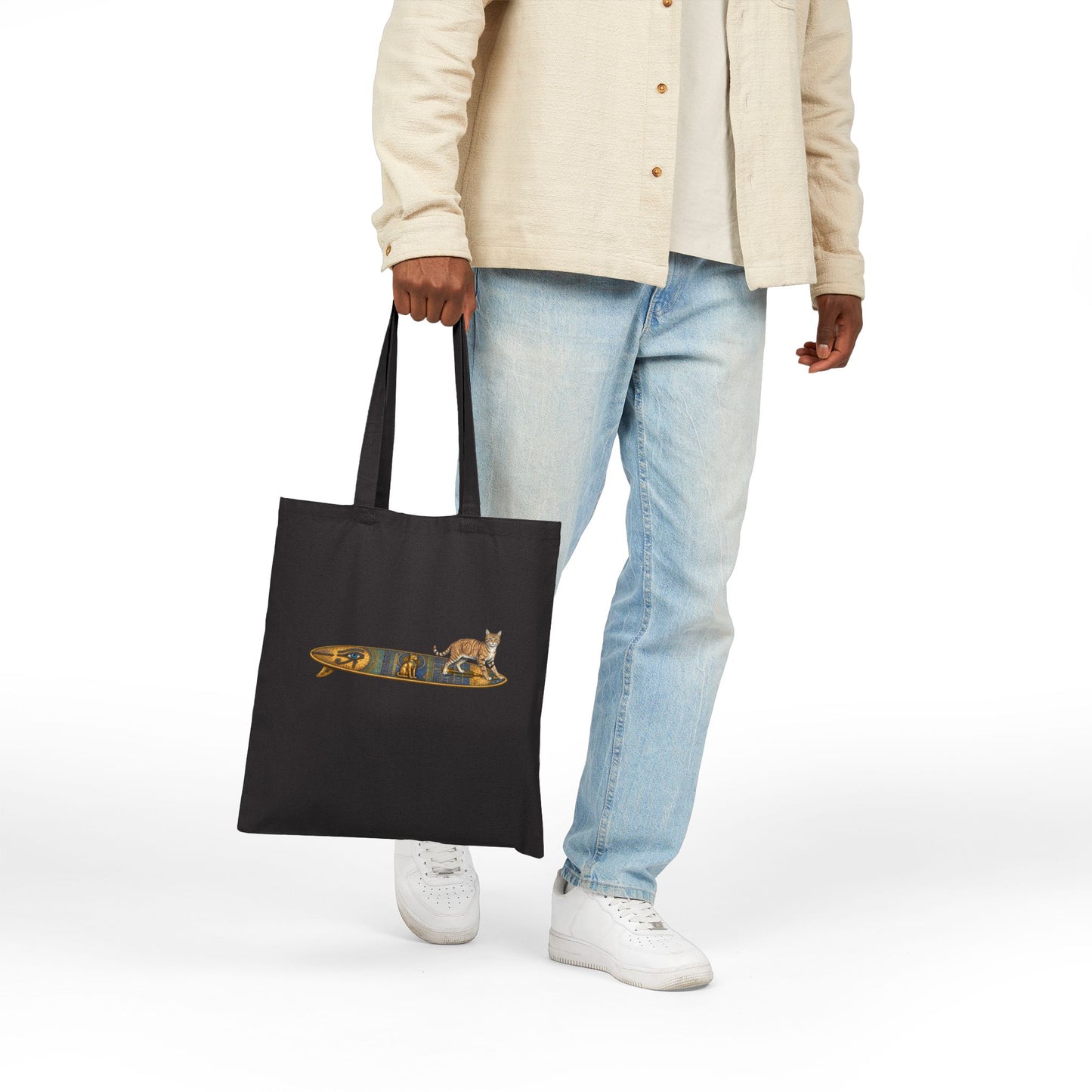 Tabby Cat Empyrean Beach Tote