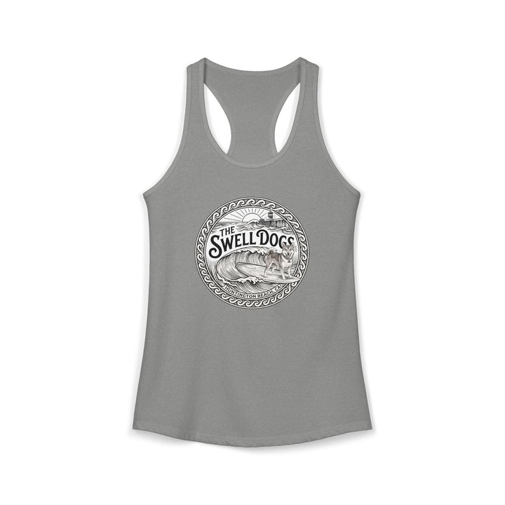 Shiba Inu Swell Dogs Racerback Tank