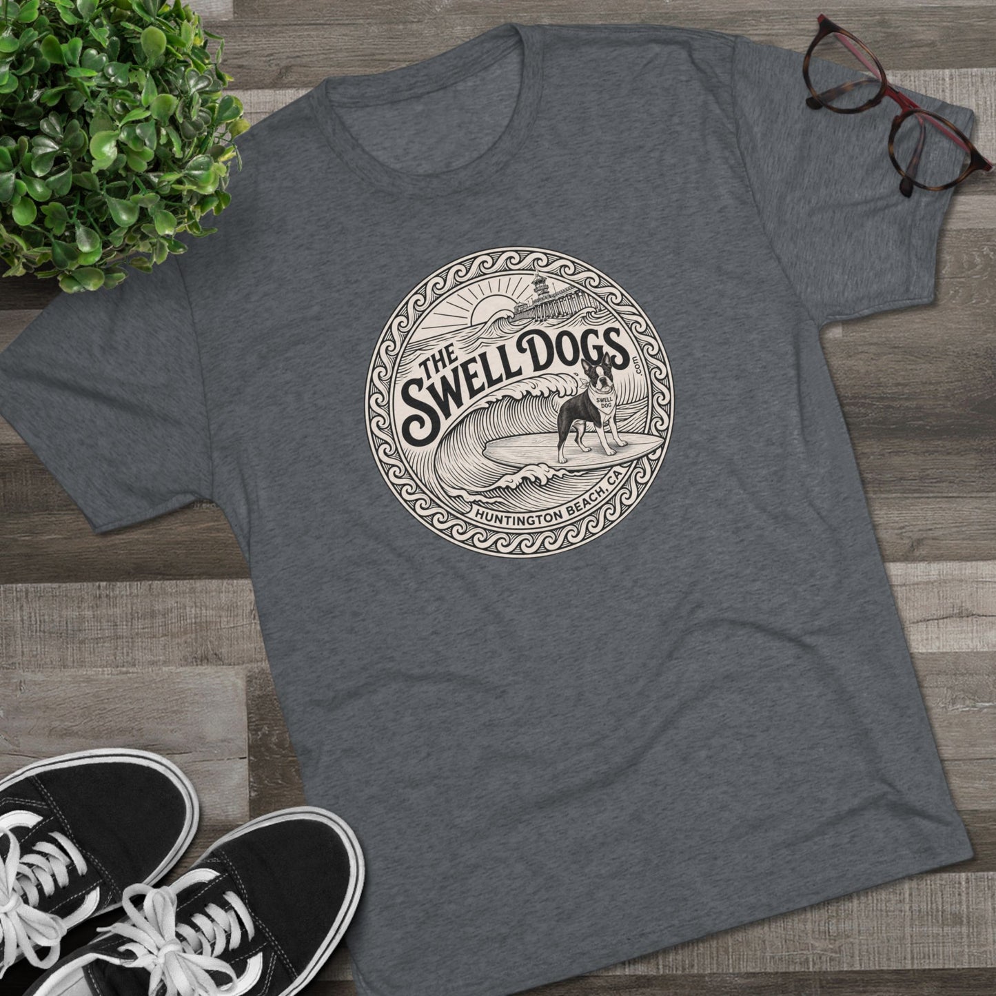 Boston Terrier Swell Dogs T-Shirt