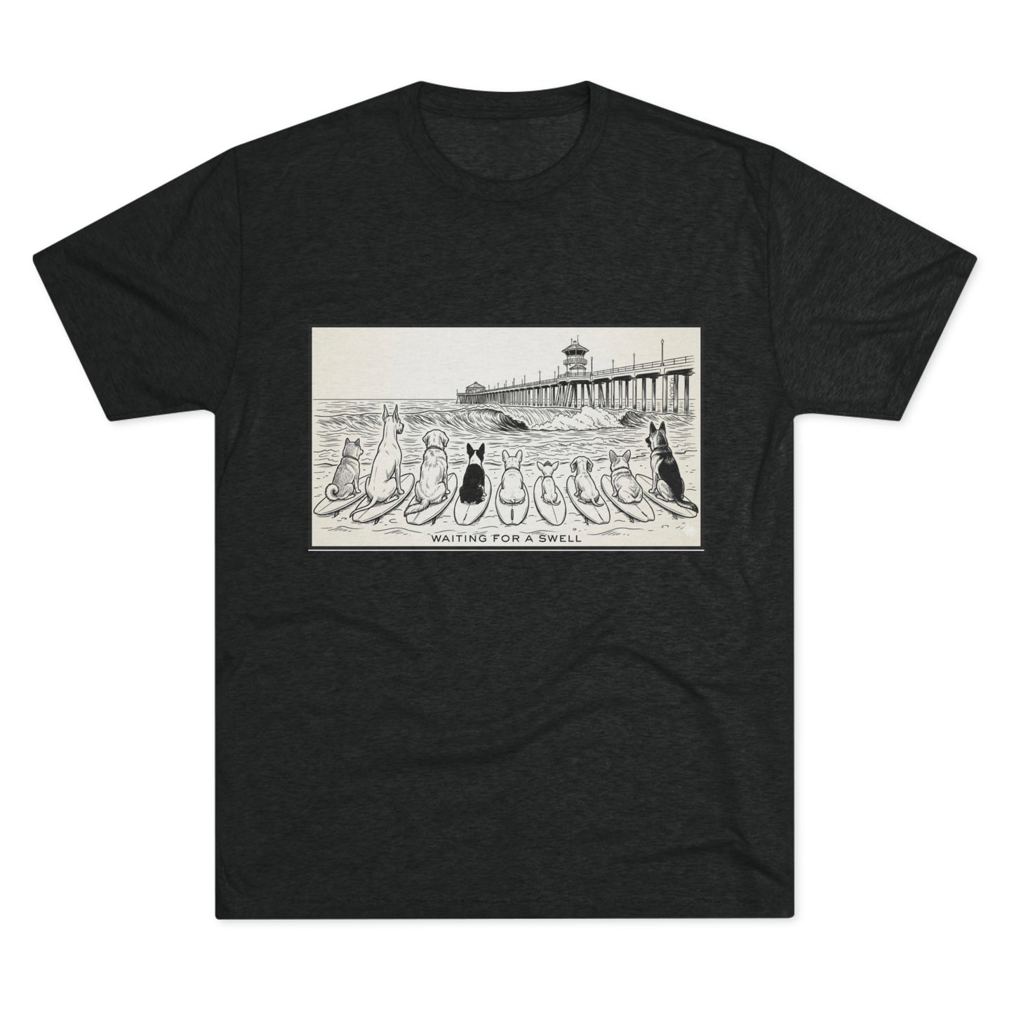 Waiting for a Swell Heat One T-Shirt