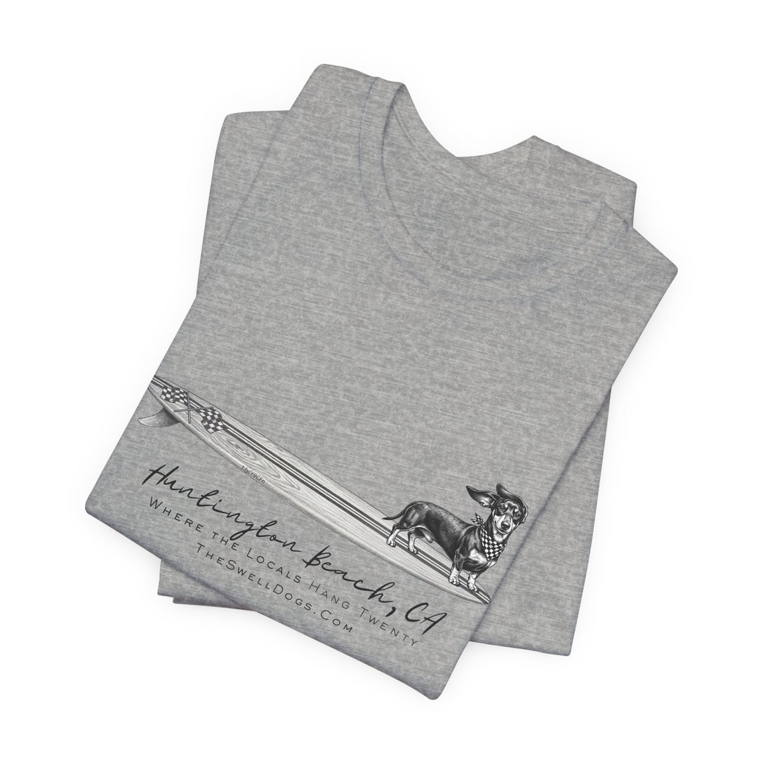 Dachshund Racing Flags HB Edition T-shirt