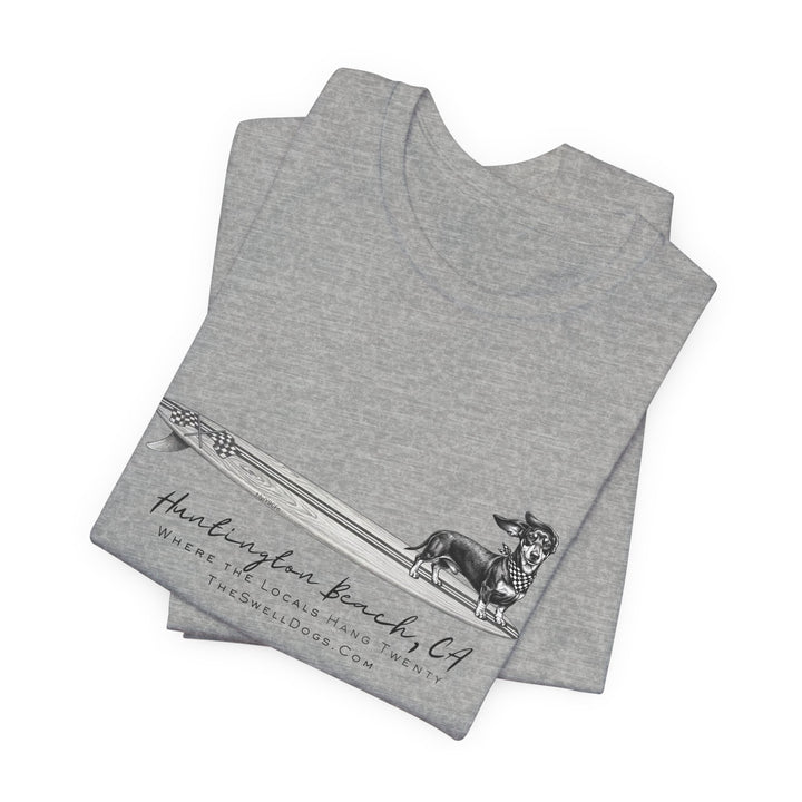 Dachshund Racing Flags HB Edition T-shirt