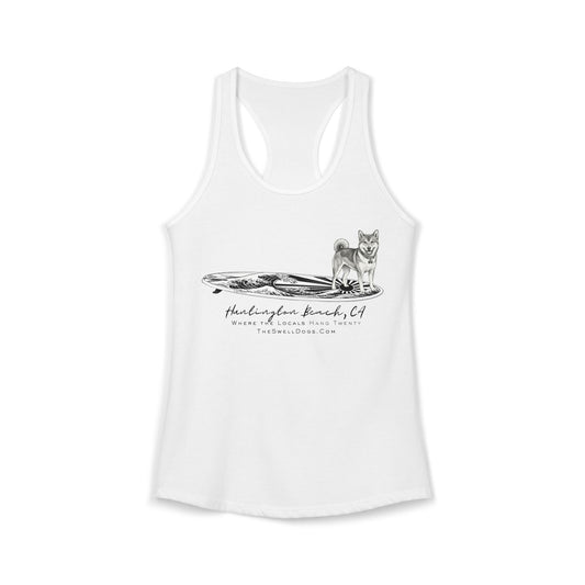 Shiba Inu Rising Wave HB Edition Racerback Tank