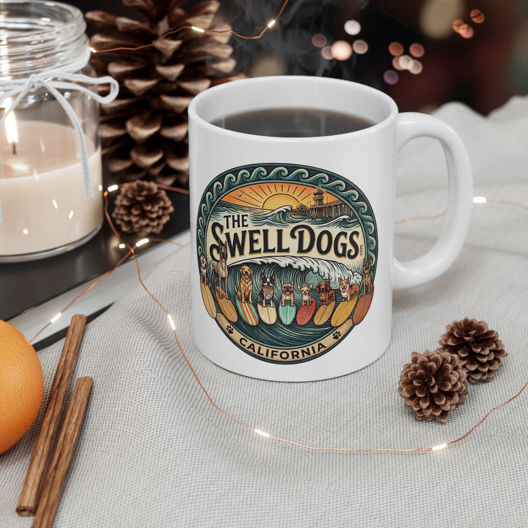 The Swell Dogs California Color Collection 11oz Coffee Mug