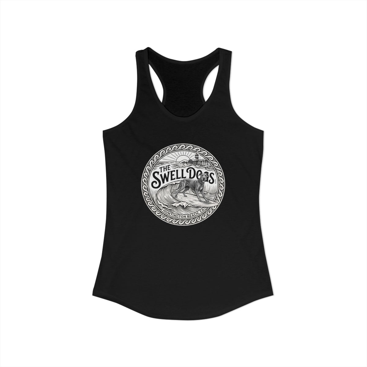 Great Dane Swell Dogs Racerback Tank