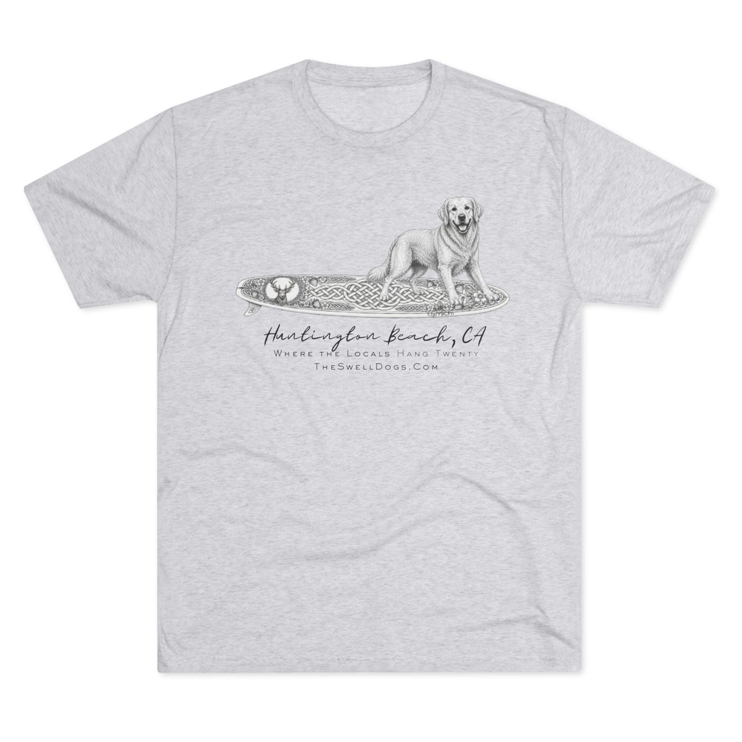 Golden Retriever Guisachan Surfboard HB Edition T-Shirt