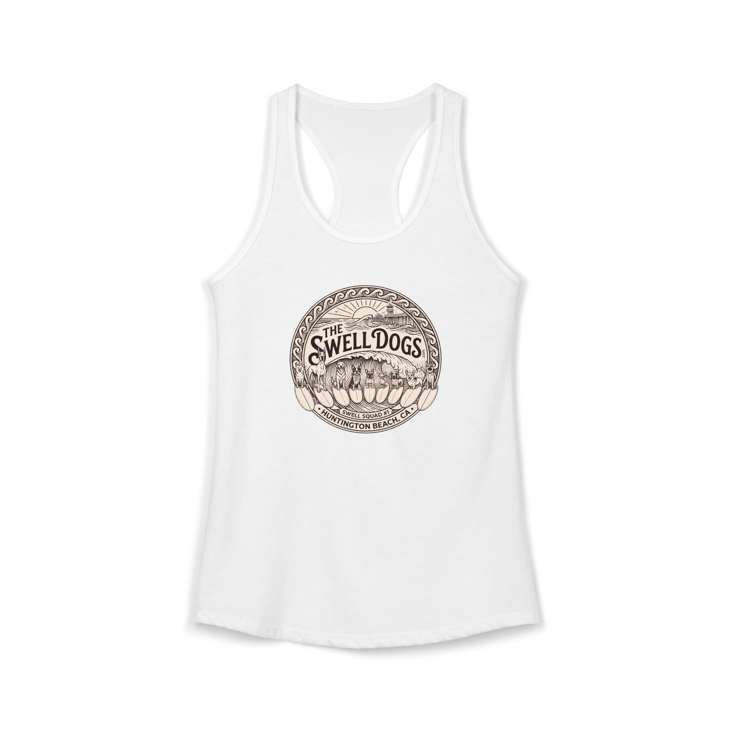 Swell Squad #1 Racerback Tank