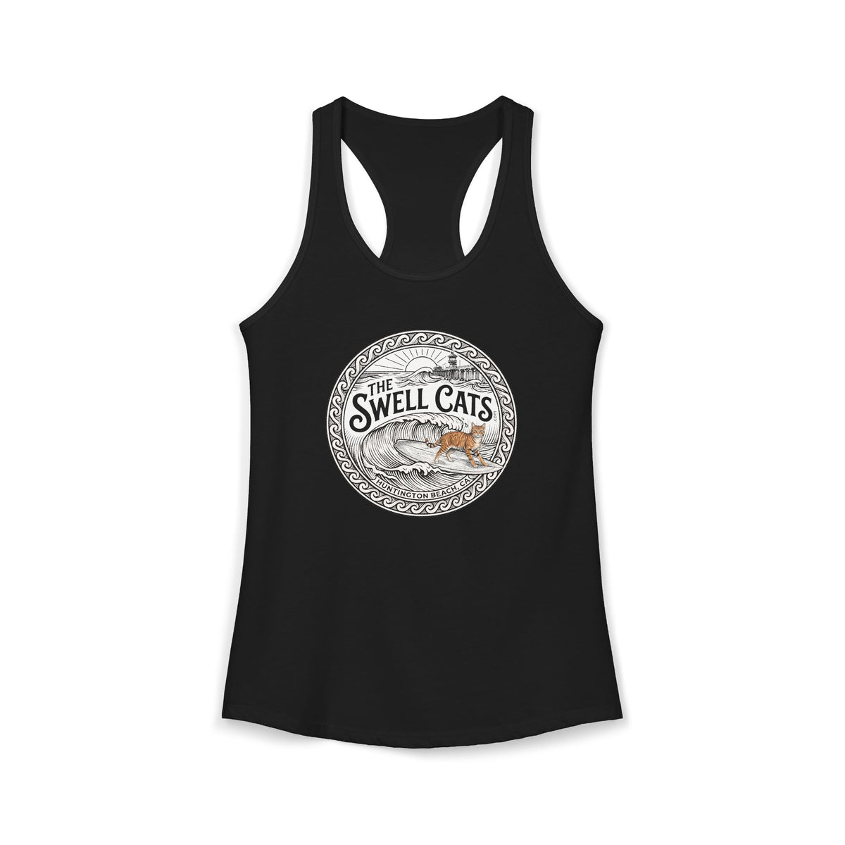 Tabby Swell Cats Racerback Tank