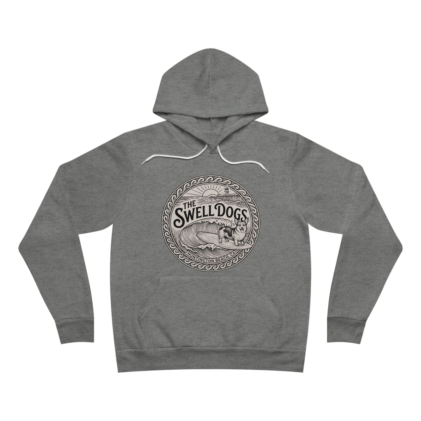 Corgi Swell Dogs Pullover Hoodie