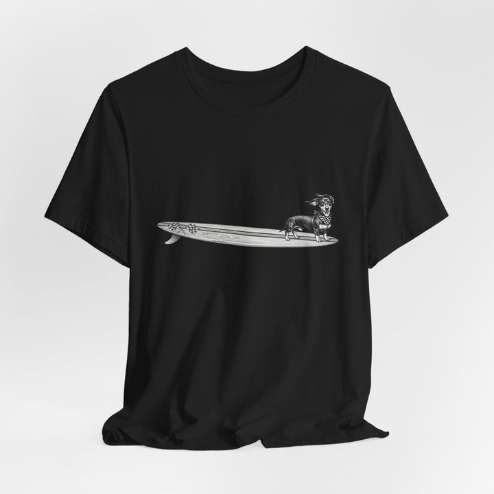 Dachshund Racing Flags T-shirt