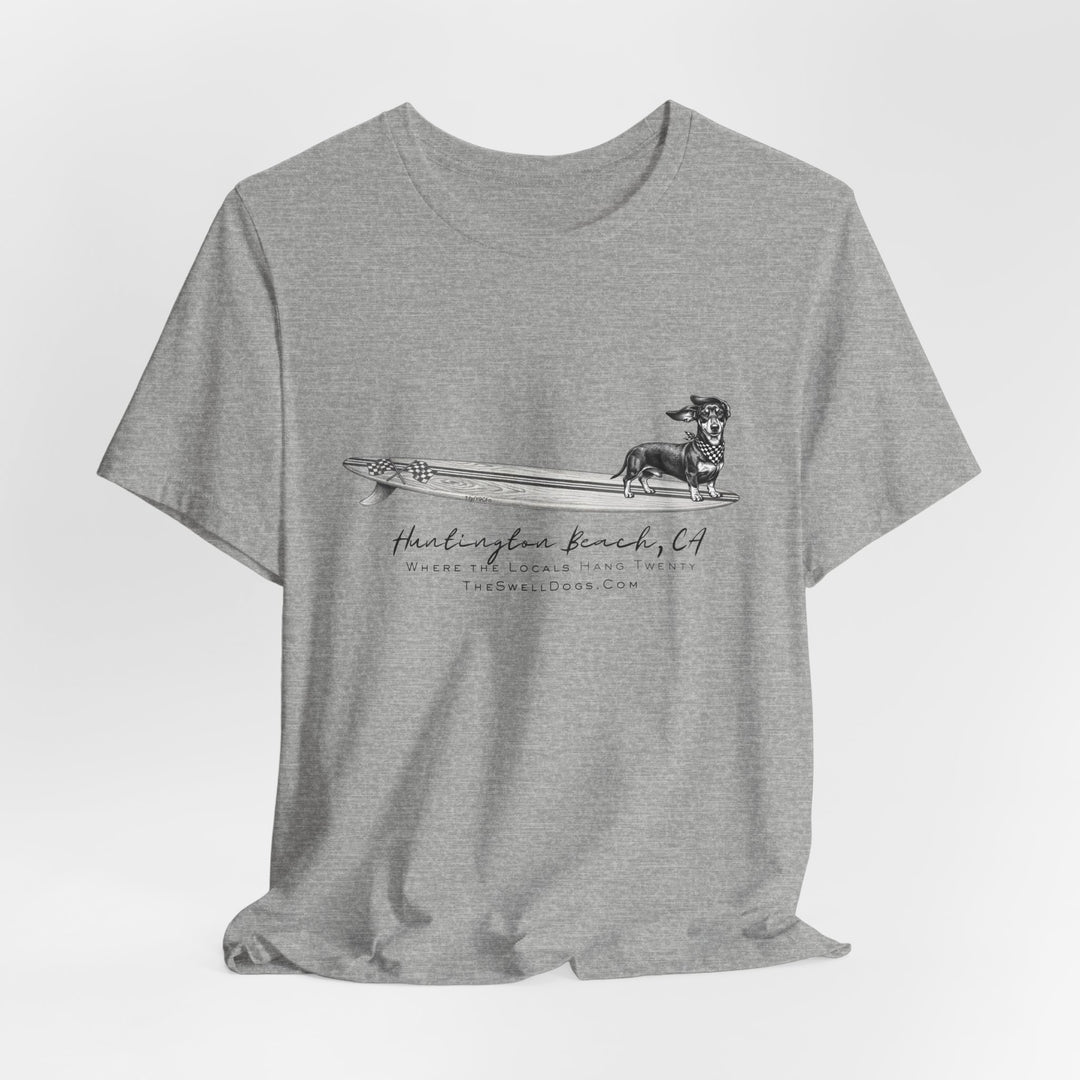 Dachshund Racing Flags HB Edition T-shirt