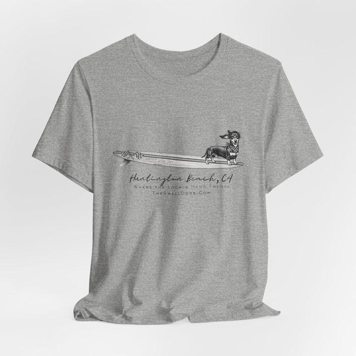 Dachshund Racing Flags HB Edition T-shirt