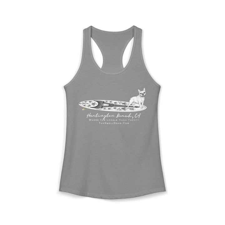 French Bulldog Eiffel Tower HB Edition Racerback Tank