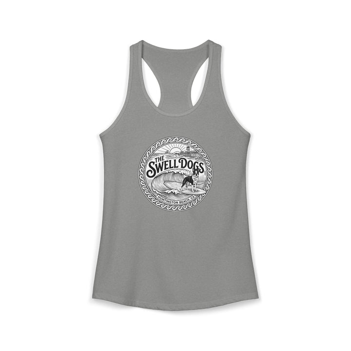 Boston Terrier Swell Dogs Racerback Tank