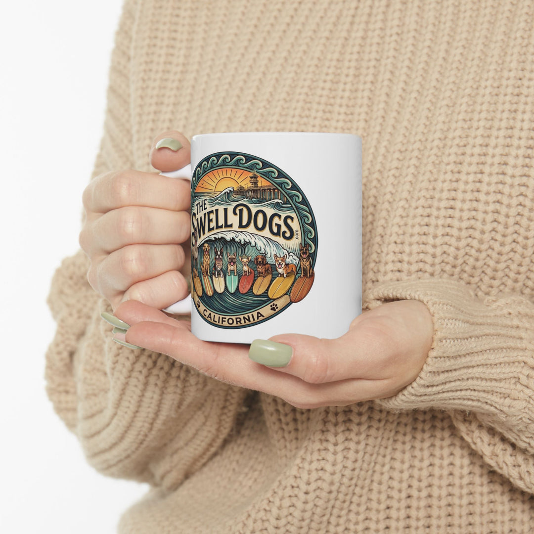 The Swell Dogs California Color Collection 11oz Coffee Mug