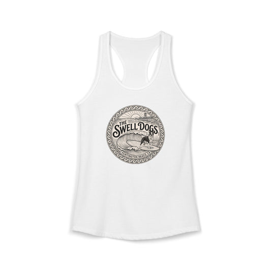 Boston Terrier Swell Dogs Racerback Tank