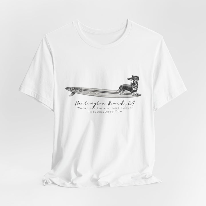 Dachshund Racing Flags HB Edition T-shirt