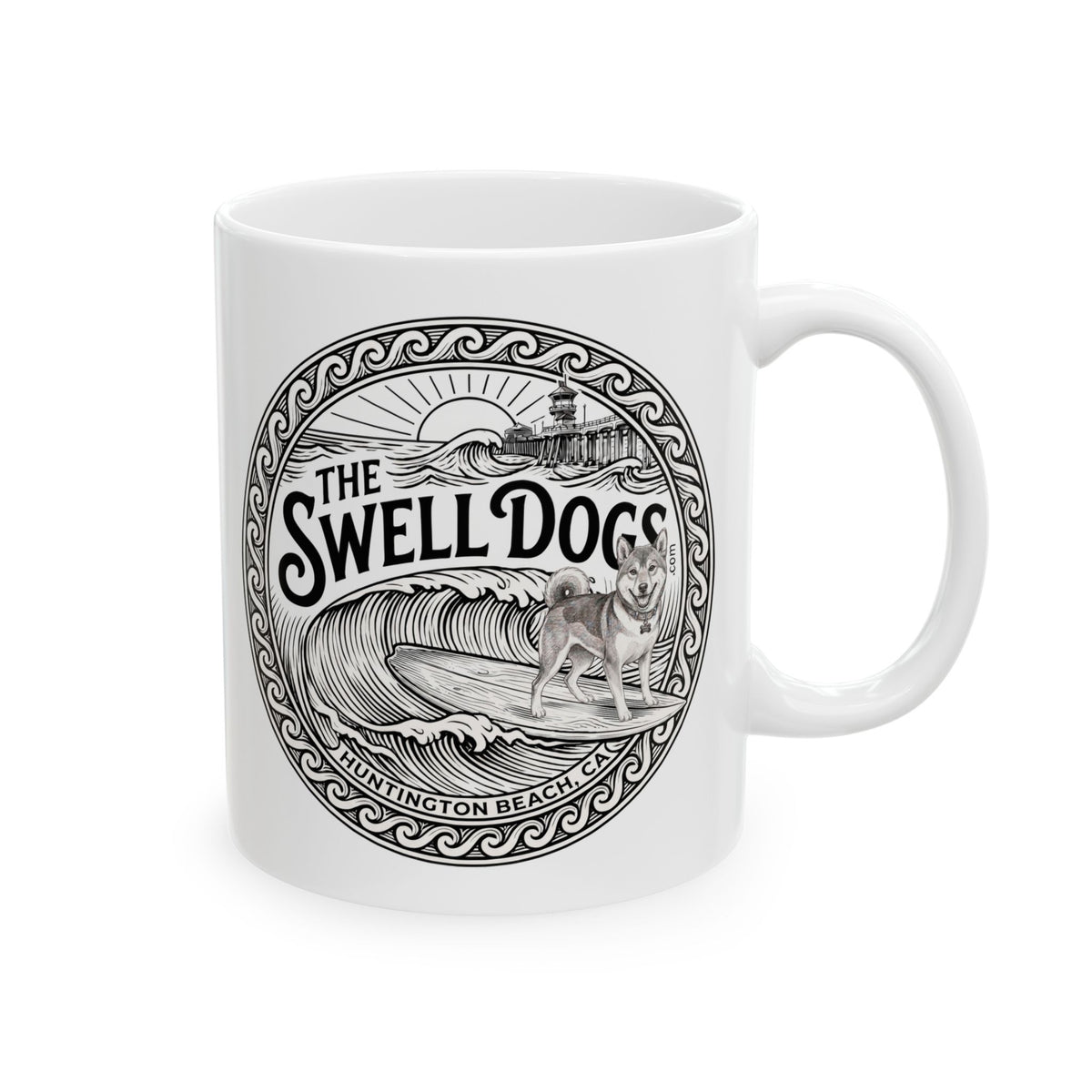 Shiba Inu Swell Dogs 11 oz Coffee Mug