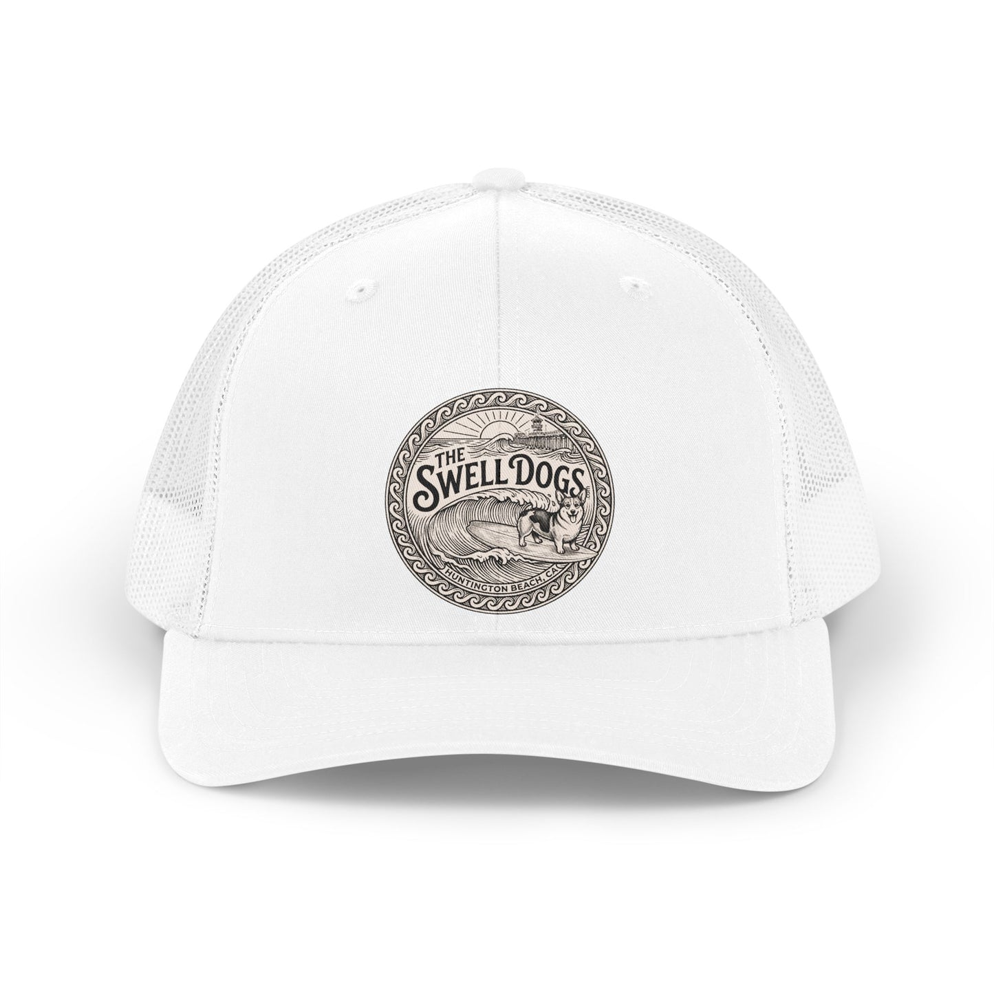 Corgi Swell Dogs Trucker Hat