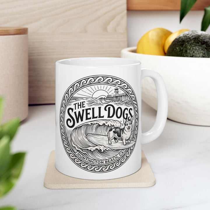 Corgi Swell Dogs 11 oz Coffee Mug
