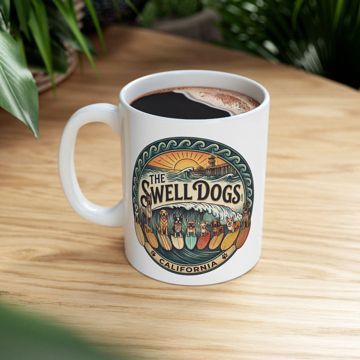 The Swell Dogs California Color Collection 11oz Coffee Mug