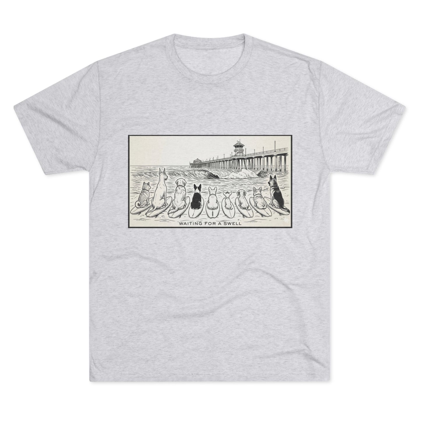 Waiting for a Swell Heat One T-Shirt