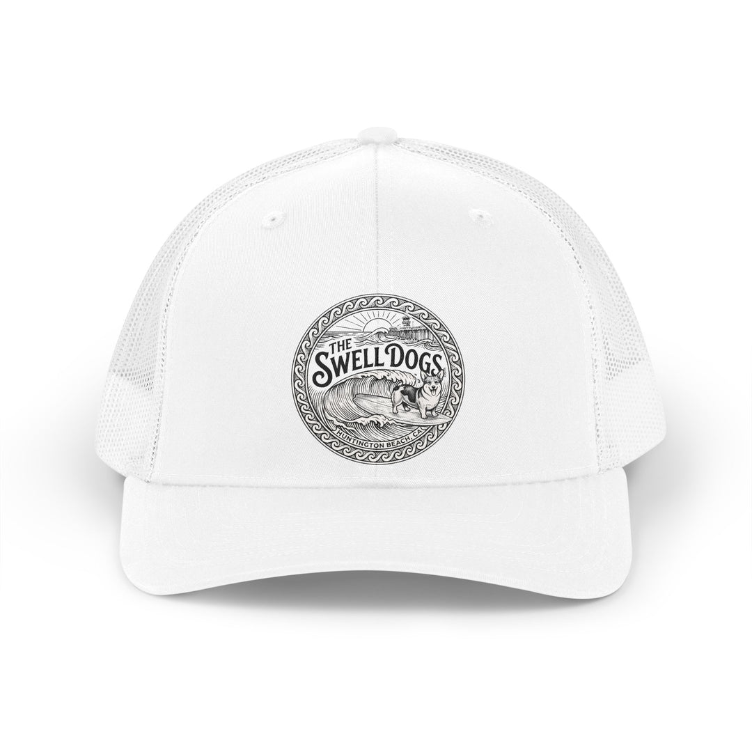 Corgi Swell Dogs Trucker Hat
