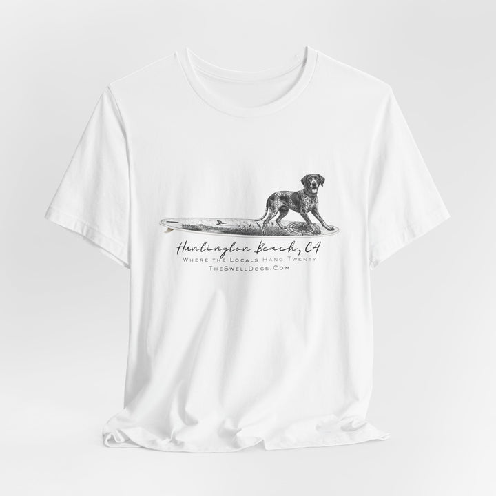 German Shorthaired Pointer Point Break Surfboard HB Edition T-Shirt