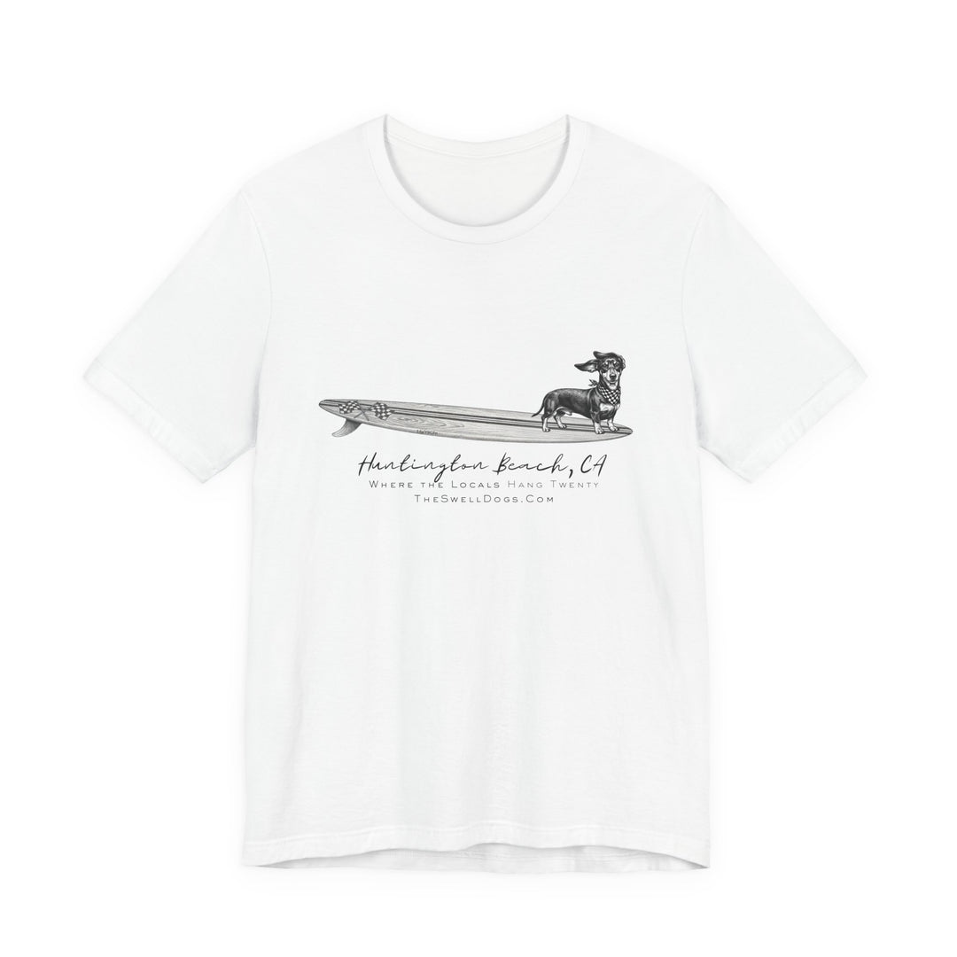 Dachshund Racing Flags HB Edition T-shirt