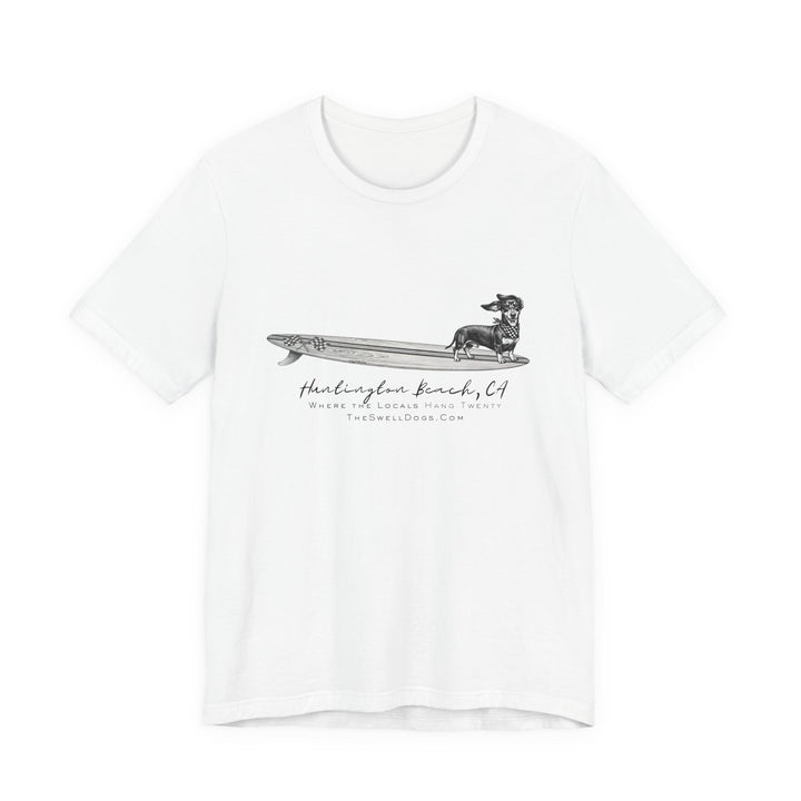 Dachshund Racing Flags HB Edition T-shirt