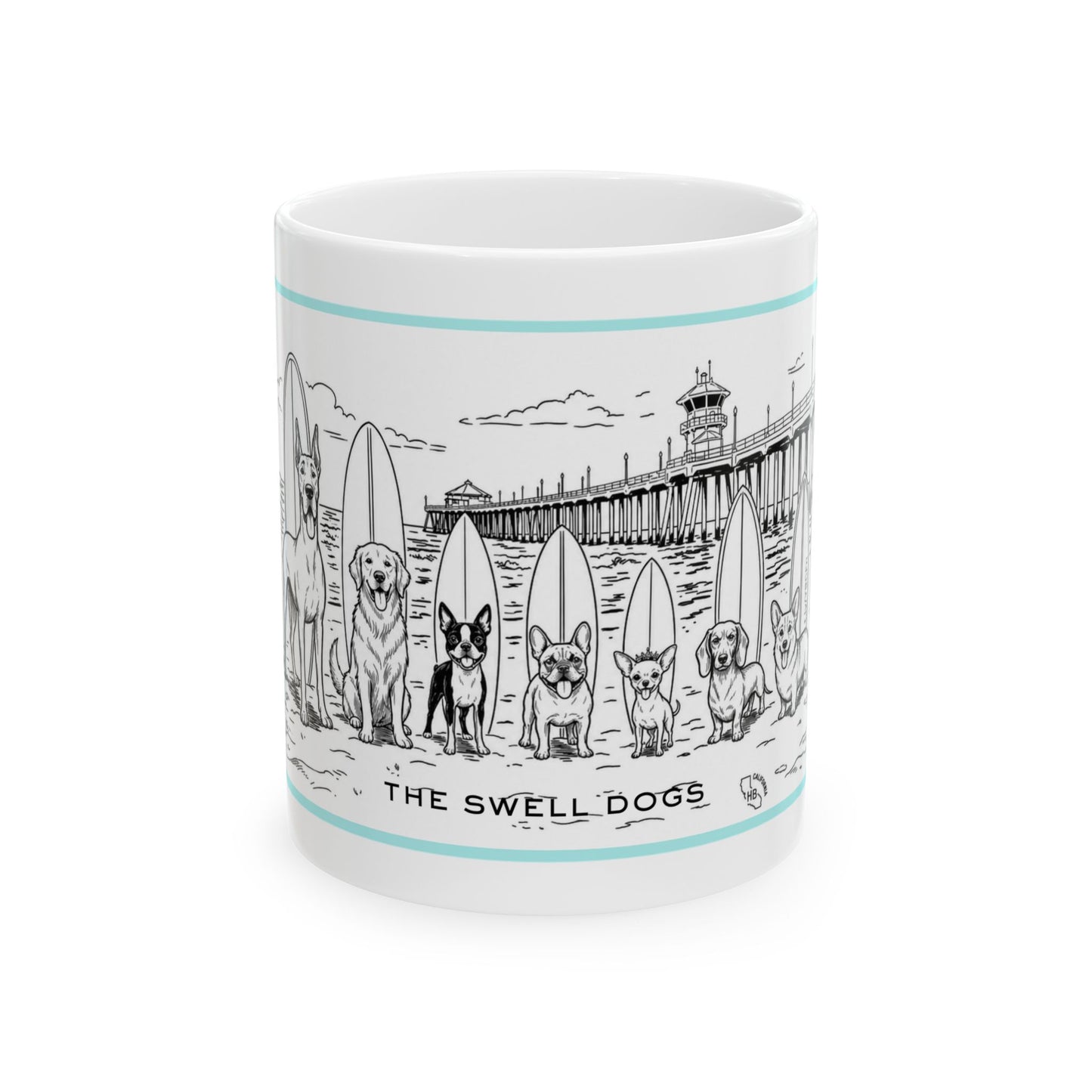The Swell Dogs Heat One 11 oz Coffee Mug