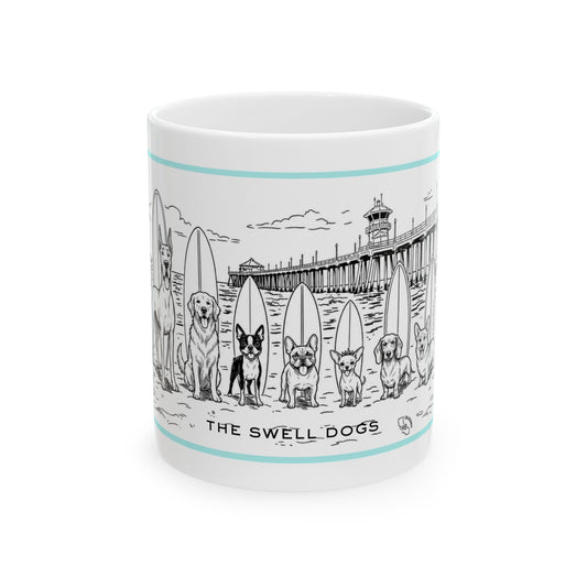 The Swell Dogs Heat One 11 oz Coffee Mug