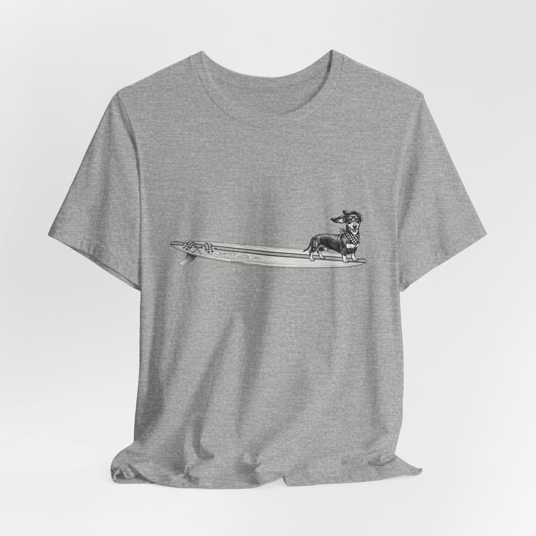 Dachshund Racing Flags T-shirt