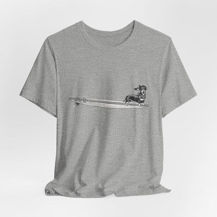 Dachshund Racing Flags T-shirt