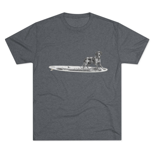 German Shorthaired Pointer Point Break Surfboard T-Shirt