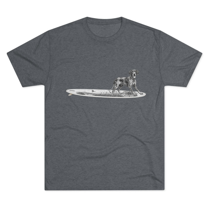German Shorthaired Pointer Point Break Surfboard T-Shirt
