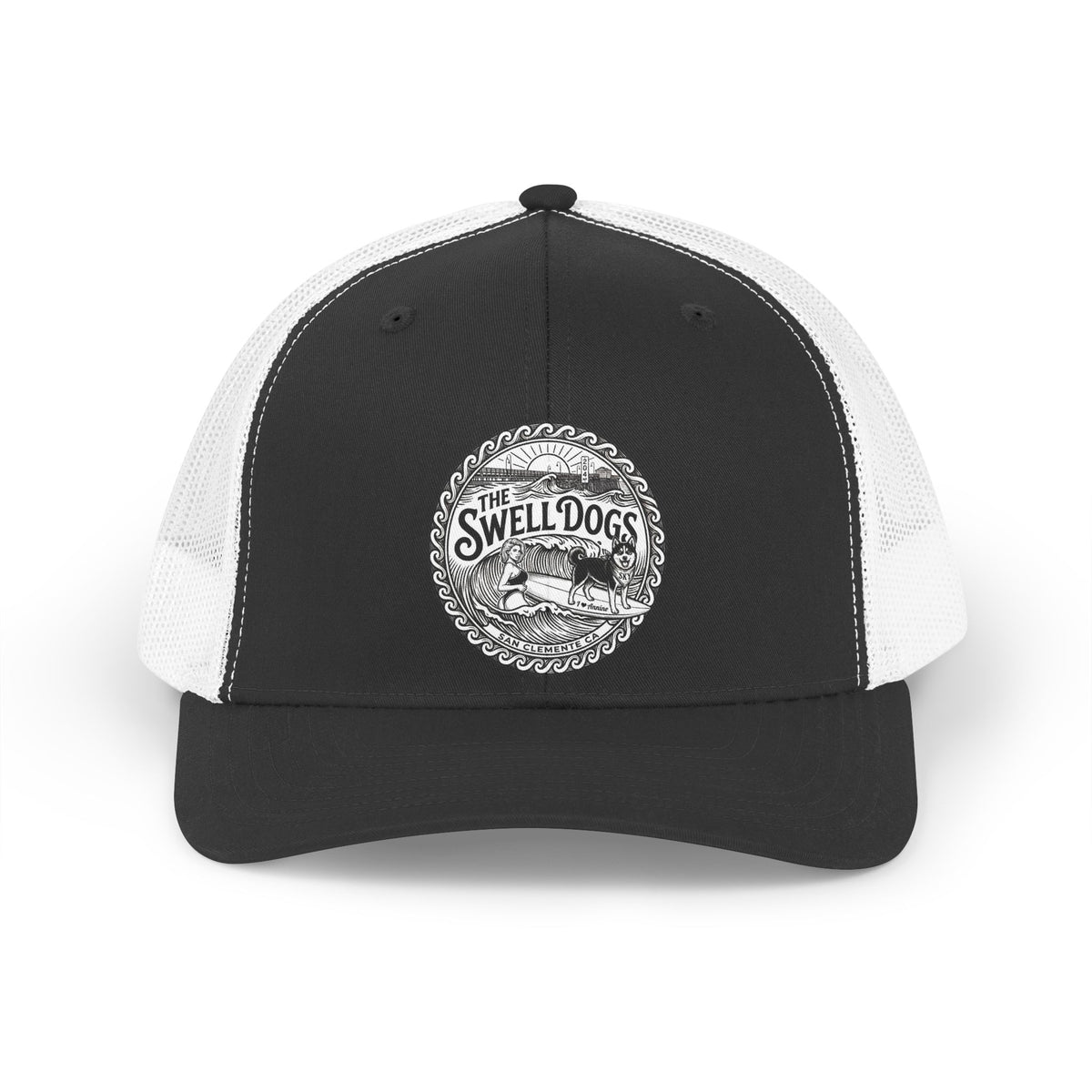 Annine and Sky Swell Dogs Trucker Hat