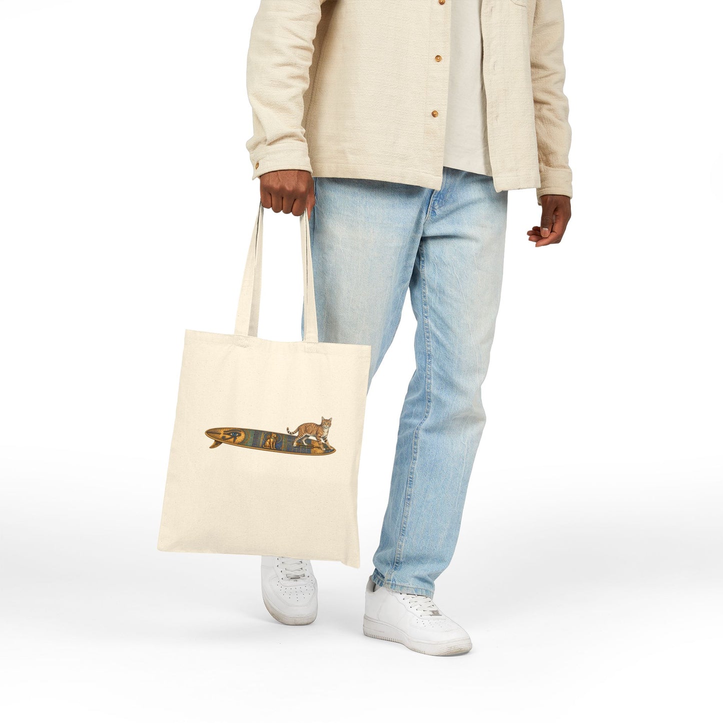 Tabby Cat Empyrean Beach Tote