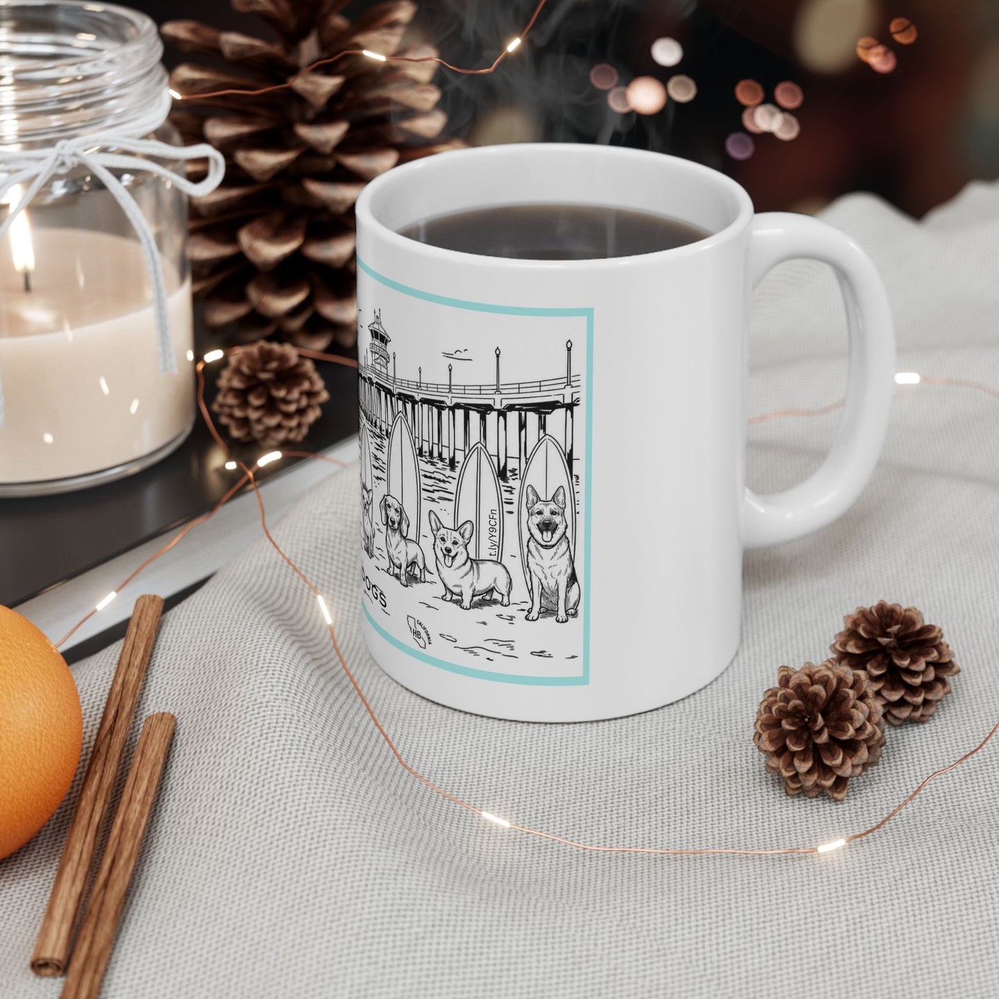 The Swell Dogs Heat One 11 oz Coffee Mug